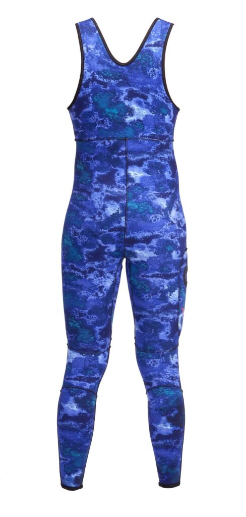 Reef Blue Camo Longjohns 3mm 12550