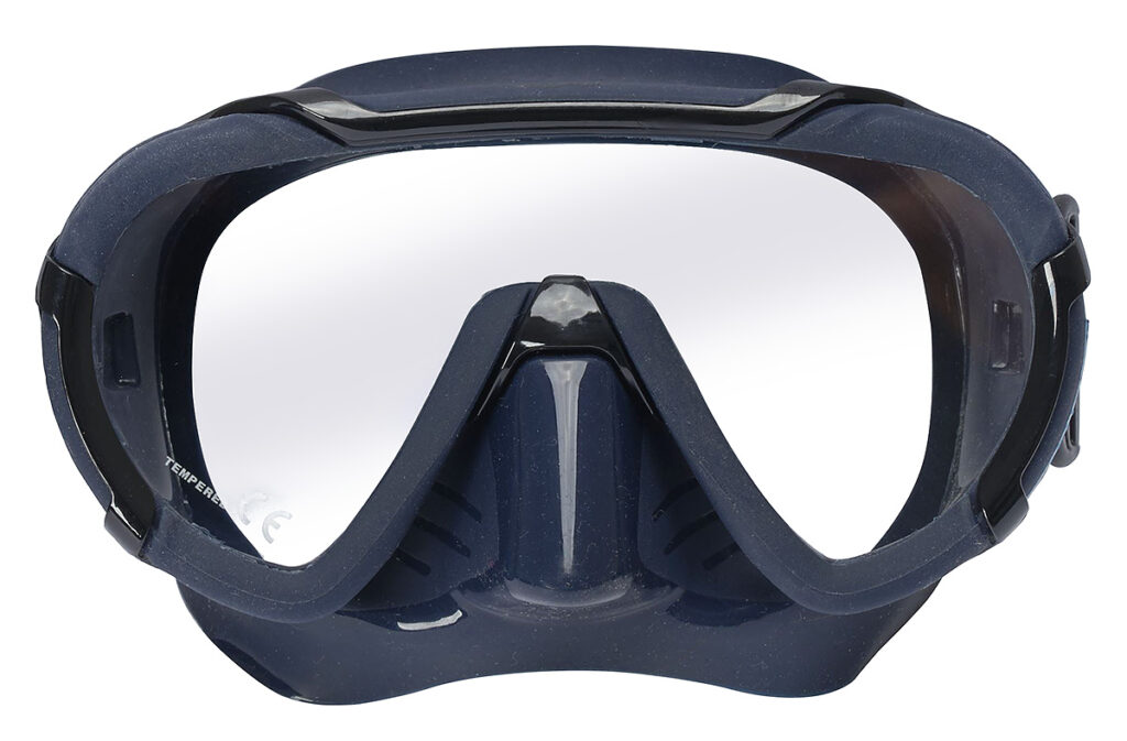 GO Blue mask Kids front