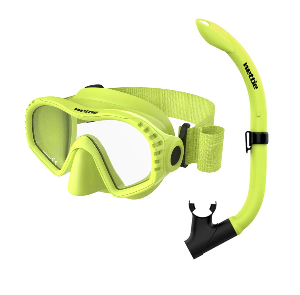 wettie kids mask snorkel kit
